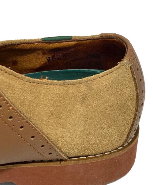BASS（バス）BASS (バス) サドルシューズ ブラウン サイズ:８１/2の古着・服飾アイテム