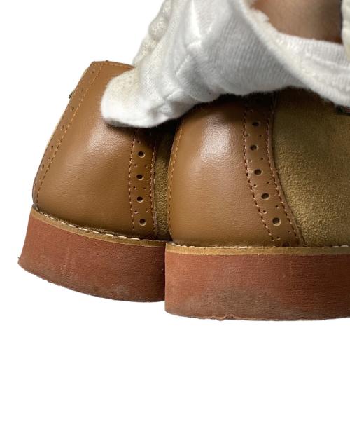 BASS（バス）BASS (バス) サドルシューズ ブラウン サイズ:８１/2の古着・服飾アイテム