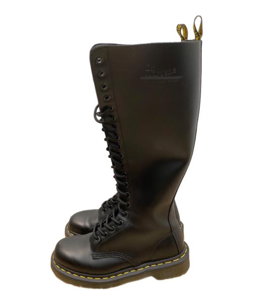 Dr.Martens（ドクターマーチン）Dr.Martens (ドクターマーチン) 20ホールブーツ ブラック サイズ:24㎝の古着・服飾アイテム