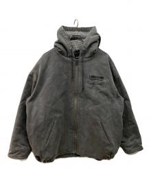 HUF（ハフ）の古着「LANDSCAPING HOODED JACKET」｜ブラック