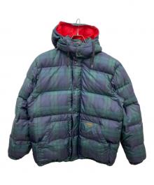 POLO RALPH LAUREN（ポロ・ラルフローレン）の古着「ダウンジャケット」｜ネイビー×グリーン