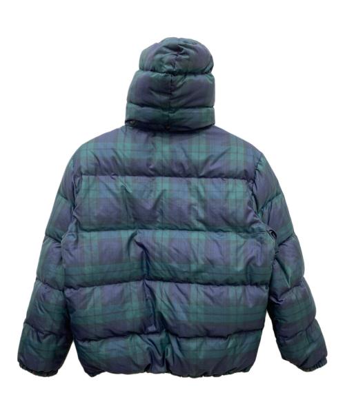 POLO RALPH LAUREN（ポロ・ラルフローレン）POLO RALPH LAUREN (ポロ・ラルフローレン) ダウンジャケット ネイビー×グリーン サイズ:XLの古着・服飾アイテム
