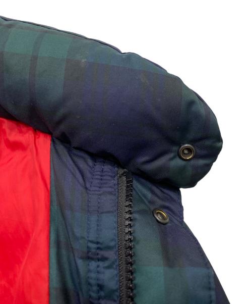 POLO RALPH LAUREN（ポロ・ラルフローレン）POLO RALPH LAUREN (ポロ・ラルフローレン) ダウンジャケット ネイビー×グリーン サイズ:XLの古着・服飾アイテム