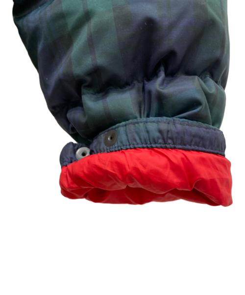 POLO RALPH LAUREN（ポロ・ラルフローレン）POLO RALPH LAUREN (ポロ・ラルフローレン) ダウンジャケット ネイビー×グリーン サイズ:XLの古着・服飾アイテム