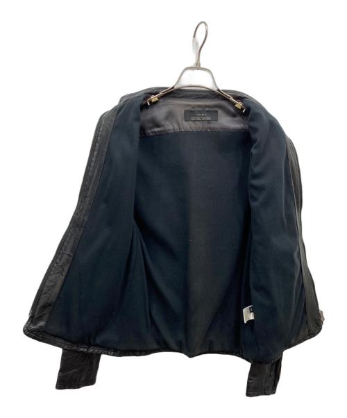 Shama（シャマ）Shama (シャマ) シングルライダースジャケット ブラック サイズ:38の古着・服飾アイテム