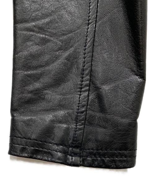 Shama（シャマ）Shama (シャマ) シングルライダースジャケット ブラック サイズ:38の古着・服飾アイテム