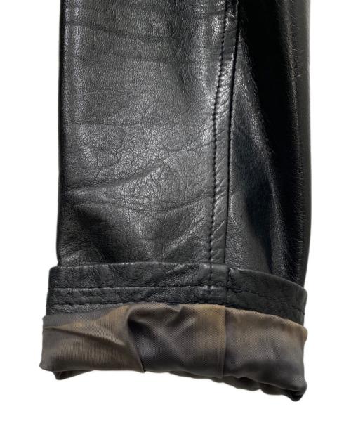 Shama（シャマ）Shama (シャマ) シングルライダースジャケット ブラック サイズ:38の古着・服飾アイテム