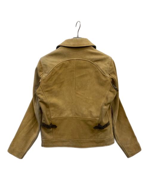 Schott（ショット）Schott (ショット) 7383 ダブルライダースジャケット ベージュ サイズ:Mの古着・服飾アイテム