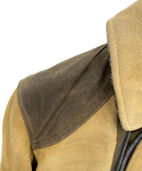 Schott（ショット）Schott (ショット) 7383 ダブルライダースジャケット ベージュ サイズ:Mの古着・服飾アイテム