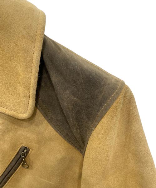 Schott（ショット）Schott (ショット) 7383 ダブルライダースジャケット ベージュ サイズ:Mの古着・服飾アイテム
