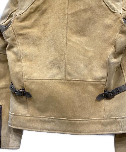 Schott（ショット）Schott (ショット) 7383 ダブルライダースジャケット ベージュ サイズ:Mの古着・服飾アイテム