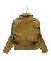 Schott (ショット) 7383 ダブルライダースジャケット ベージュ サイズ:M：18000円