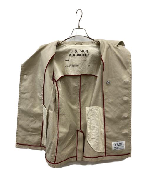 Schott（ショット）Schott (ショット) コットンPコート ベージュ サイズ:Mの古着・服飾アイテム