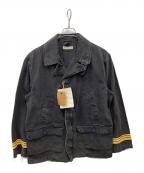 cotton beltコットンベルト）の古着「ネイビージャケット」｜グレー