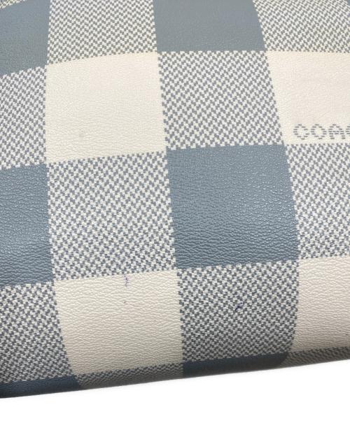 COACH（コーチ）COACH (コーチ) トートバッグ ホワイト×グレーの古着・服飾アイテム