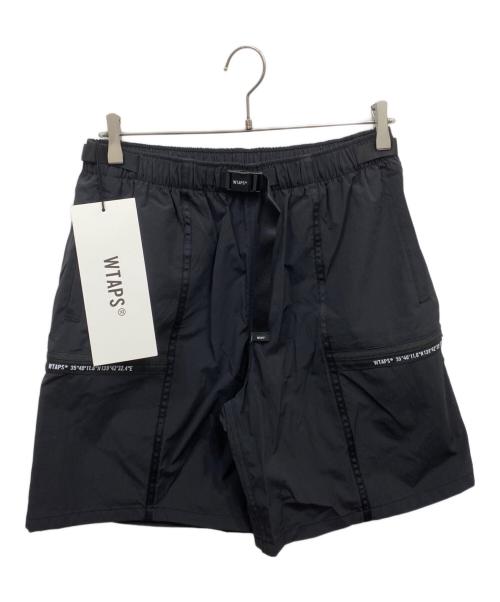 WTAPS（ダブルタップス）WTAPS (ダブルタップス) SHORTS POLY TUSSAH ブラック サイズ:02の古着・服飾アイテム