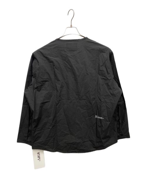 WTAPS（ダブルタップス）WTAPS (ダブルタップス) ノーカラーシャツ ブラック サイズ:X 03 未使用品の古着・服飾アイテム