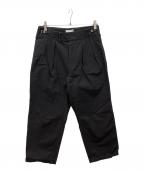 WTAPSダブルタップス）の古着「LEZ GLUCA TROUSERS COTTON CNVS」｜ブラック