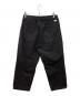 WTAPS (ダブルタップス) LEZ GLUCA TROUSERS COTTON CNVS ブラック サイズ:M：10000円