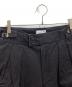 中古・古着 WTAPS (ダブルタップス) LEZ GLUCA TROUSERS COTTON CNVS ブラック サイズ:M：10000円
