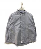 DESCENDANTディセンダント）の古着「長袖シャツ」｜ブルー