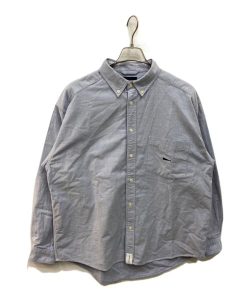 DESCENDANT（ディセンダント）DESCENDANT (ディセンダント) 長袖シャツ ブルー サイズ:2（M)の古着・服飾アイテム