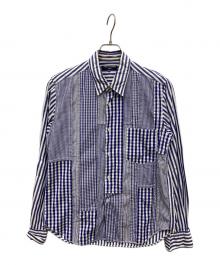 COMME des GARCONS（コムデギャルソン）の古着「ストライプシャツ」｜ブルー