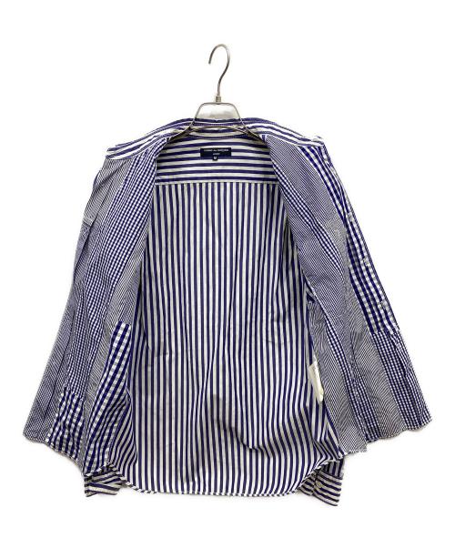COMME des GARCONS（コムデギャルソン）COMME des GARCONS (コムデギャルソン) ストライプシャツ ブルー サイズ:Mの古着・服飾アイテム