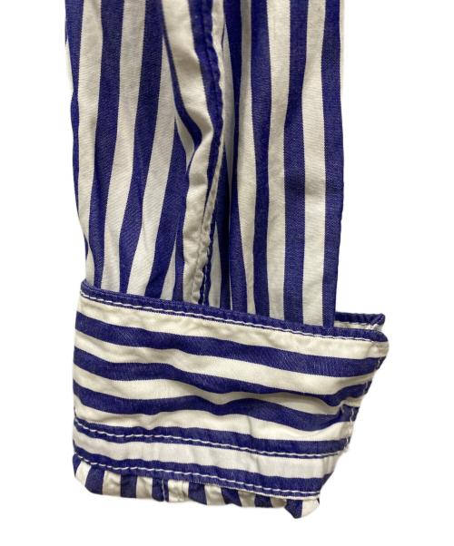 COMME des GARCONS（コムデギャルソン）COMME des GARCONS (コムデギャルソン) ストライプシャツ ブルー サイズ:Mの古着・服飾アイテム