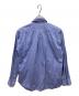 COMME des GARCONS JUNYA WATANABE MAN (コム デ ギャルソン ジュンヤ ワタナベ マン) バックナイロン切替チェックシャツ ブルー サイズ:XS：9000円