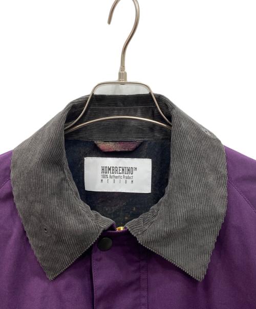Hombre Nino（オンブレニーニョ）Hombre Nino (オンブレニーニョ) FIELD JACKET パープル サイズ:Mの古着・服飾アイテム