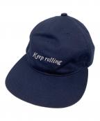 DESCENDANTディセンダント）の古着「キャップ」｜ネイビー