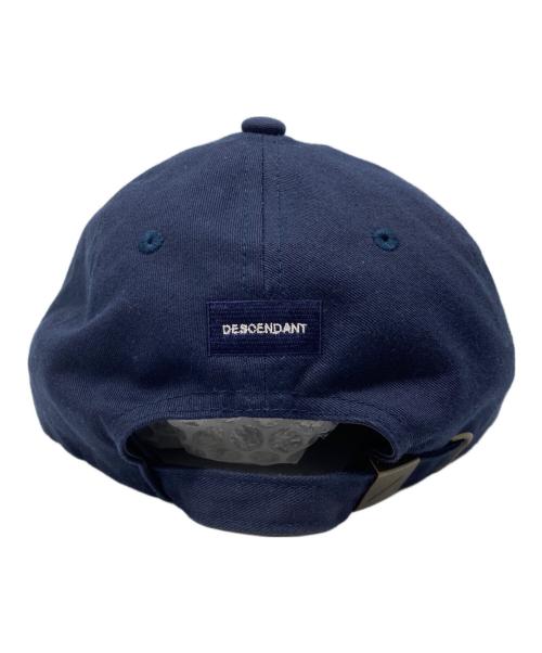 DESCENDANT（ディセンダント）DESCENDANT (ディセンダント) キャップ ネイビーの古着・服飾アイテム