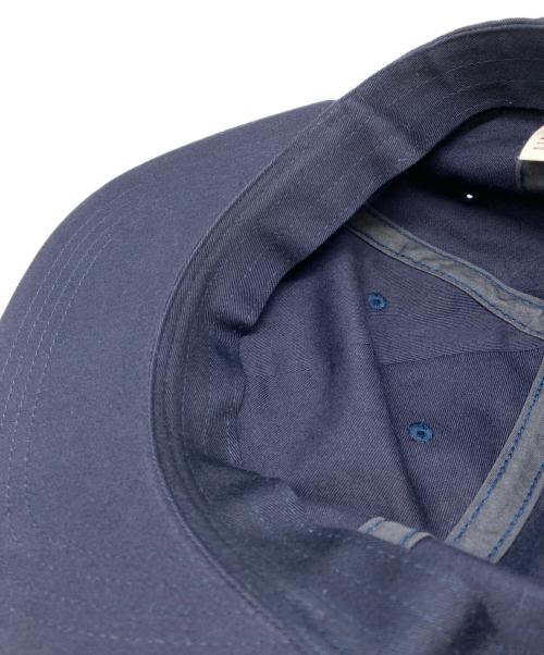 DESCENDANT（ディセンダント）DESCENDANT (ディセンダント) キャップ ネイビーの古着・服飾アイテム