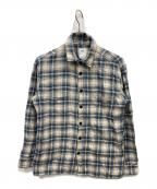 RHC Ron Hermanアールエイチシー ロンハーマン）の古着「長袖シャツ」｜ベージュ×ブルー