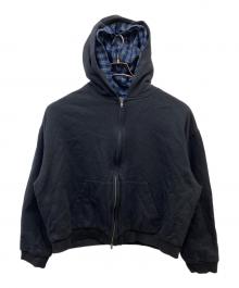 mnml（ミニマル）の古着「ジップパーカー」｜ブラック