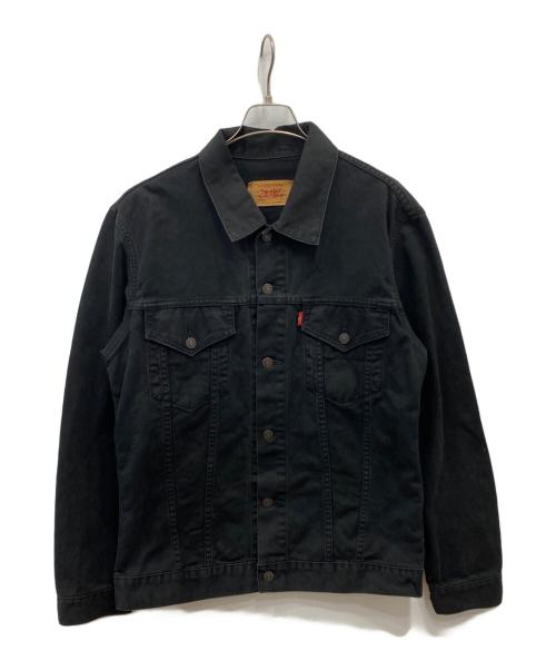 LEVI'S（リーバイス）LEVI'S (リーバイス) トラッカージャケット ブラック サイズ:XLの古着・服飾アイテム