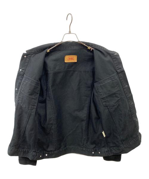 LEVI'S（リーバイス）LEVI'S (リーバイス) トラッカージャケット ブラック サイズ:XLの古着・服飾アイテム