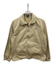 POLO RALPH LAUREN（ポロ・ラルフローレン）の古着「スイングトップ」｜ベージュ