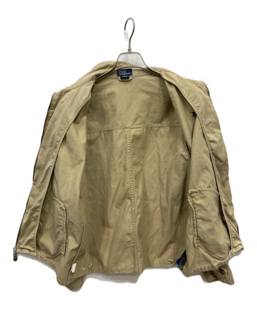 POLO RALPH LAUREN（ポロ・ラルフローレン）POLO RALPH LAUREN (ポロ・ラルフローレン) スイングトップ ベージュ サイズ:Sの古着・服飾アイテム