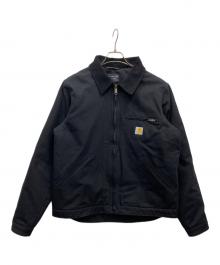 CarHartt（カーハート）の古着「DUCK DETROIT JACKET BLANKET LINED」｜ブラック