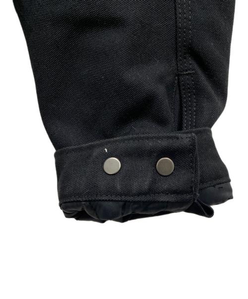 CarHartt（カーハート）CarHartt (カーハート) DUCK DETROIT JACKET BLANKET LINED ブラック サイズ:Mの古着・服飾アイテム