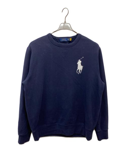 POLO RALPH LAUREN（ポロ・ラルフローレン）POLO RALPH LAUREN (ポロ・ラルフローレン) スウェット ネイビー サイズ:XLの古着・服飾アイテム