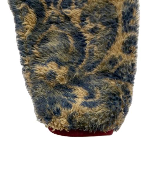 KAPITAL（キャピタル）KAPITAL (キャピタル) ダマスク柄フリース ZIPブルゾン ベージュ サイズ:２の古着・服飾アイテム