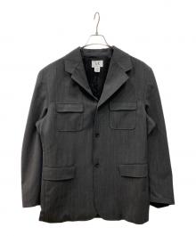 ARMANI EXCHANGE（アルマーニ エクスチェンジ）の古着「オーバーサイズテーラードジャケット」｜グレー