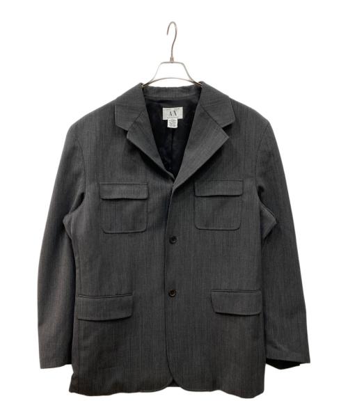 ARMANI EXCHANGE（アルマーニ エクスチェンジ）ARMANI EXCHANGE (アルマーニ エクスチェンジ) オーバーサイズテーラードジャケット グレー サイズ:44の古着・服飾アイテム