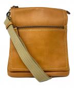 土屋鞄ツチヤカバン）の古着「ポケットショルダーバック」｜ブラウン