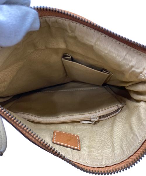 土屋鞄（ツチヤカバン）土屋鞄 (ツチヤカバン) ポケットショルダーバック ブラウンの古着・服飾アイテム