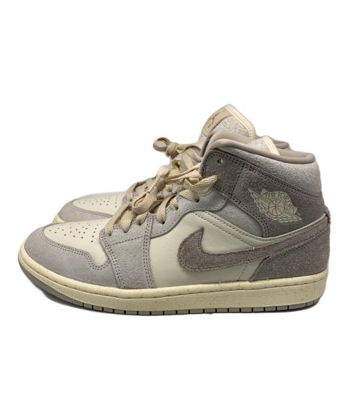 NIKE（ナイキ）NIKE (ナイキ) AIR JORDAN1 MID SE グレー サイズ:27.5の古着・服飾アイテム