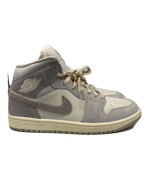 NIKE（ナイキ）NIKE (ナイキ) AIR JORDAN1 MID SE グレー サイズ:27.5の古着・服飾アイテム